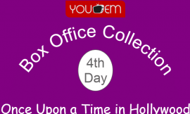 Once Upon a Time in Hollywood 4th Day Box Office Collection, Occupancy, Screen Count