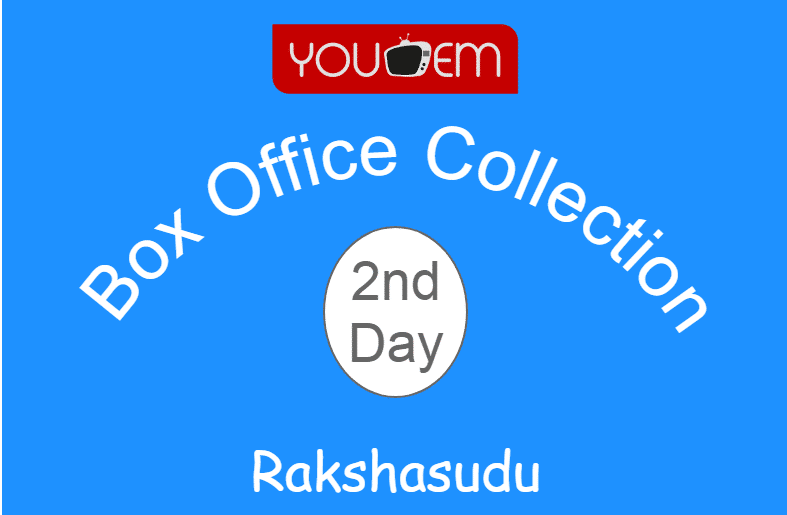 Rakshasudu 2nd Day Box Office Collection